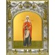 Икона освященная "Валерия (Калерия) Кесарийская (Палестинская) мученица", 14x18 см
