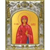 Икона освященная "Калиса, святая мученица", 14x18 см фото