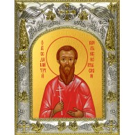 Икона освященная "Димитрий (Дмитрий) Константинопольский, мученик", 14x18 см фото