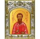 Икона освященная "Димитрий (Дмитрий) Константинопольский, мученик", 14x18 см