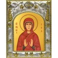 Икона освященная "Лия праведная, праматерь", 14x18 см фото