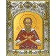 Икона освященная "Максим Тотемский, Христа ради юродивый, пресвитер, праведный ", 14x18 см
