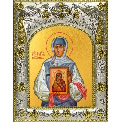 Икона освященная "Мария Дивеевская (Федина) блаженная", 14x18 см фото
