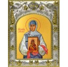 Икона освященная "Мария Дивеевская (Федина) блаженная", 14x18 см