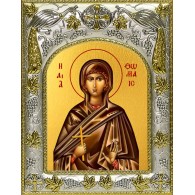 Икона освященная "Фомаида Александрийская (Египетская)", 14x18 см фото