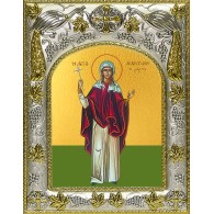 Икона освященная "Харитина Киликийская, мученица", 14x18 см фото