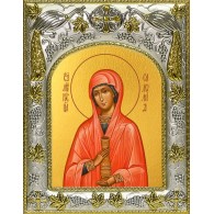 Икона освященная "Саломия Мироносица", 14x18 см фото