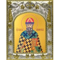 Икона освященная "Павел, епископ Коломенский и Каширский", 14x18 см фото