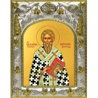 Икона освященная "Иоанн (Иван) Постник", 14x18 см фото