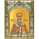 Икона освященная "Лев Катанский", 14x18 см