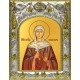 Икона освященная "Севастиана Гераклейская, мученица", 14x18 см