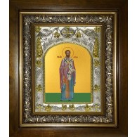 Икона освященная "Артема апостол", в киоте 20x24 см фото