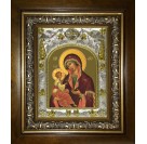 Икона освященная "Гребневская икона Божией Матери", в киоте 20x24 см