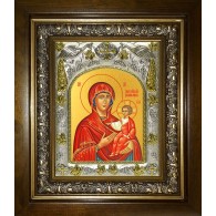 Икона освященная "Дарование молитвы икона Божией Матери", в киоте 20x24 см фото
