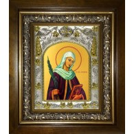 Икона освященная "Апполония Александрийская, Святая мученица", в киоте 20x24 см фото