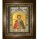 Икона освященная "Авраамий Болгарский мученик", в киоте 20x24 см