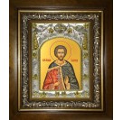 Икона освященная "Авраамий Болгарский мученик", в киоте 20x24 см