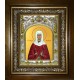 Икона освященная "Александра Амисийская (Понтийская) мученица", в киоте 20x24 см