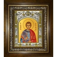 Икона освященная "Александр Римский", в киоте 20x24 см фото