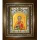 Икона освященная "Андрей Месукевийский", в киоте 20x24 см