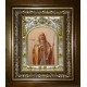 Икона освященная "Анфия Римская, мученица", в киоте 20x24 см