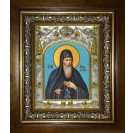 Икона освященная "Арефа Печерский, преподобный", в киоте 20x24 см