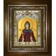 Икона освященная "Арсения Сергиевская(Добронравова), Игумения, преподобномученица", в киоте 20x24 см