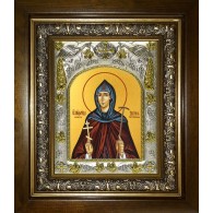 Икона освященная "Арсения Сергиевская(Добронравова), Игумения, преподобномученица", в киоте 20x24 см фото