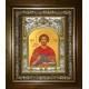 Икона освященная "Артемий (Артём) Антиохийский, мученик", в киоте 20x24 см