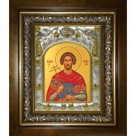 Икона освященная "Артемий (Артём) Антиохийский, мученик", в киоте 20x24 см фото
