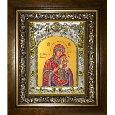 Икона освященная "Песчанская икона Божией Матери", в киоте 20x24 см фото