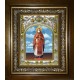 Икона освященная "Валентин Амфитеатров праведный", в киоте 20x24 см