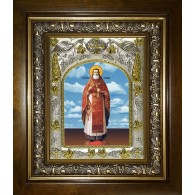 Икона освященная "Валентин Амфитеатров праведный", в киоте 20x24 см фото