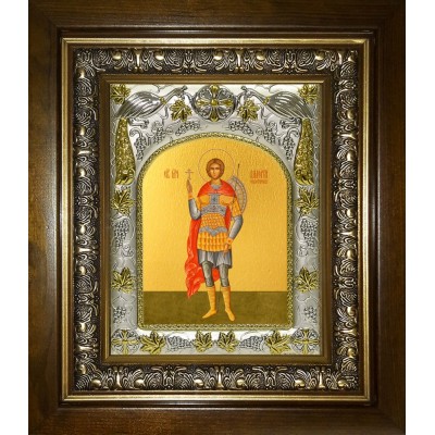 Икона освященная "Валерий Севастийский", в киоте 20x24 см фото