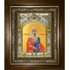 Икона освященная "Валерия мученица, царица", в киоте 20x24 см