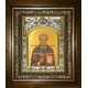 Икона освященная "Владимир Лежневский (Введенский), священномученик", в киоте 20x24 см