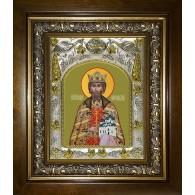 Икона освященная "Владимир Новгородский, Благоверный князь", в киоте 20x24 см фото
