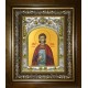 Икона освященная "Виктор Халкидонский мученик", в киоте 20x24 см