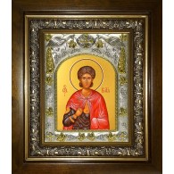 Икона освященная "Вит Римский, мученик", в киоте 20x24 см фото