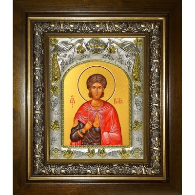 Икона освященная "Вит Римский, мученик", в киоте 20x24 см фото