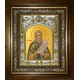 Икона освященная "Герман Аляскинский, преподобный", в киоте 20x24 см