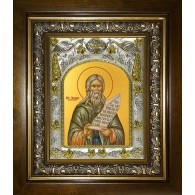 Икона освященная "Герман Аляскинский, преподобный", в киоте 20x24 см фото