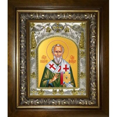 Икона освященная "Григорий Антиохийский святитель, патриарх", в киоте 20x24 см фото