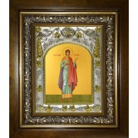Икона освященная "Даниил Египтянин, Кесарийский (Палестинский), мученик", в киоте 20x24 см фото