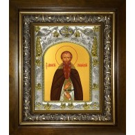 Икона освященная "Дионисий Глушицкий преподобный", в киоте 20x24 см фото