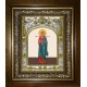 Икона освященная "Дионисий Ефесский, мученик", в киоте 20x24 см