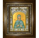 Икона освященная "Есия мученица", в киоте 20x24 см