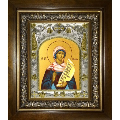 Икона освященная "Илария Римская, мученица", в киоте 20x24 см фото