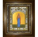 Икона освященная "Ирина Египетская, мученица", в киоте 20x24 см