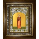 Икона освященная "Ирина Константинопольская, Святая мученица", в киоте 20x24 см
